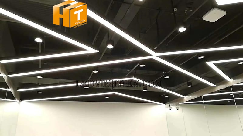 Đèn thả trần văn phòng, 1m2, công suất 40w