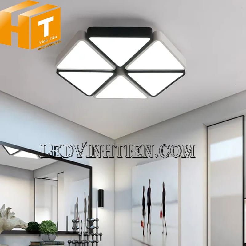 Đèn thả văn phòng hình tam giác siêu sáng