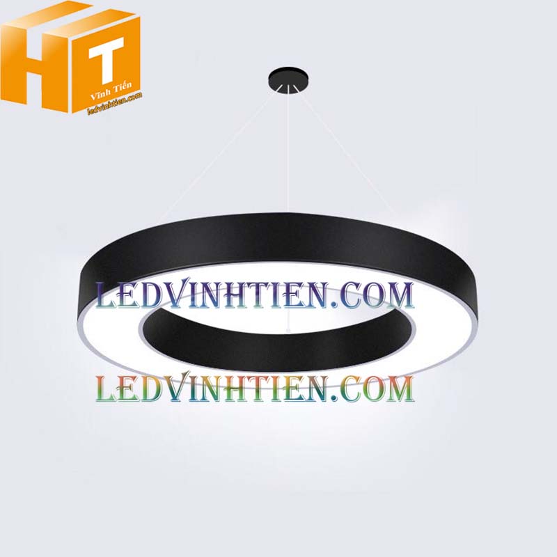 Đèn led hộp thả trần hình tròn, dạng rỗng