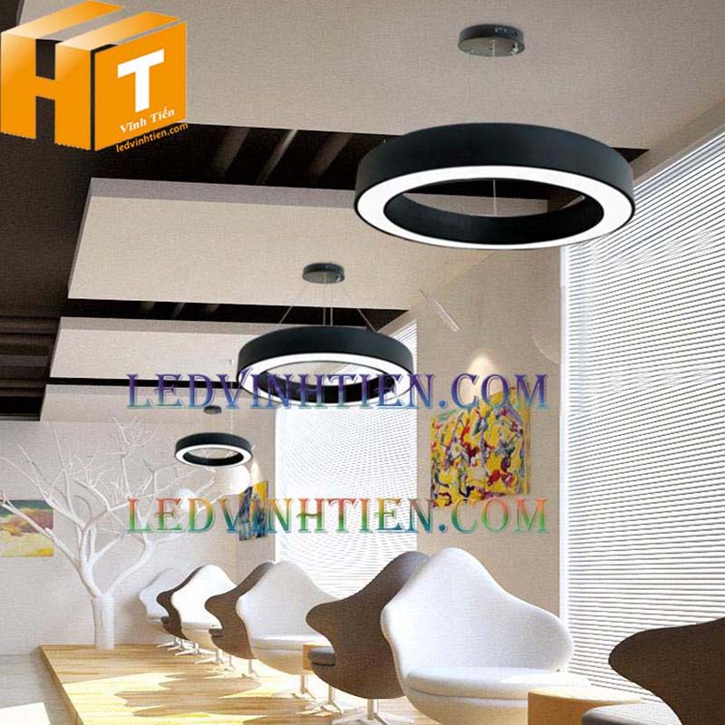 Đèn thả trần văn phòng hình tròn 
