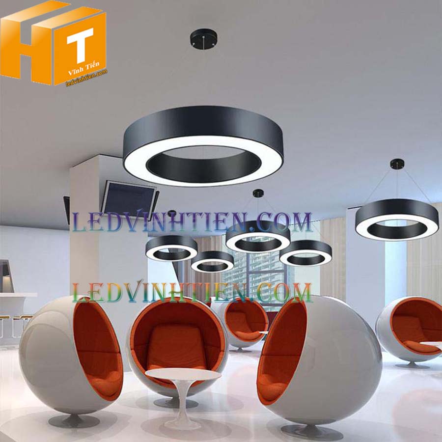 Đèn thả văn phòng hình tròn siêu sáng