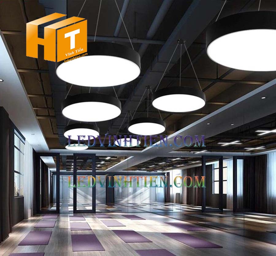 Đèn trần văn phòng hình tròn