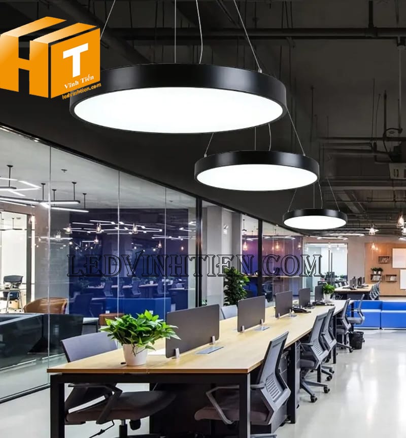Đèn thả hình tròn led D600