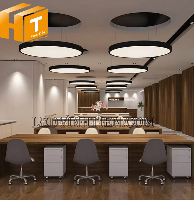 Đèn thả văn phòng tròn hình chữ O