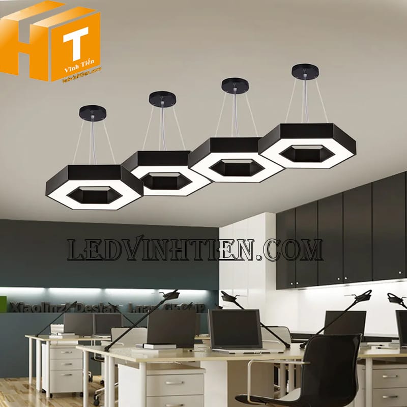 Đèn thả trần văn phòng lục giác