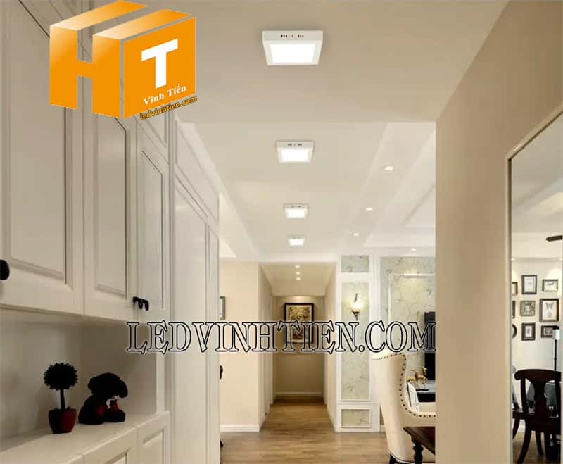 Đèn led ốp nổi vuông ĐQ LEDPN09 12 170 Điện Quang siêu sáng