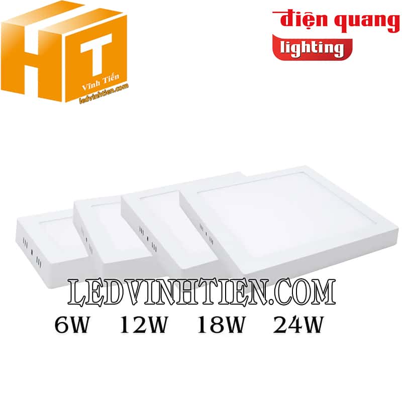 Đèn led ốp nổi vuông ĐQ LEDPN09 12 170 Điện Quang giá rẻ