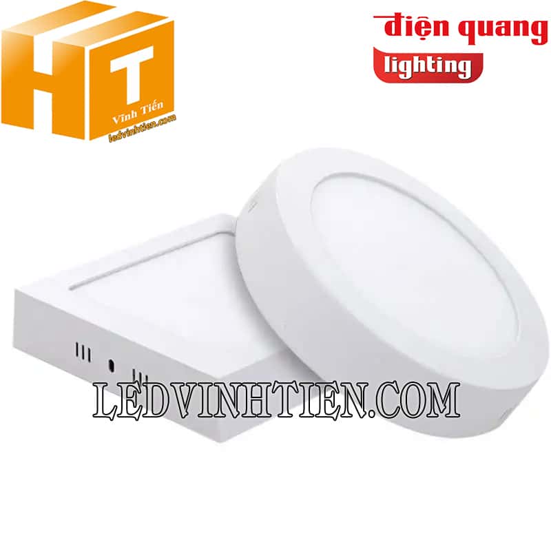 Đèn led ốp nổi vuông ĐQ LEDPN09 18 225 Điện Quang