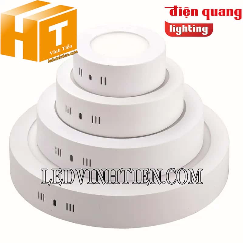 Đèn led ốp nổi tròn ĐQ LEDPN10 18 F225 (18W F225) Điện Quang loại tốt
