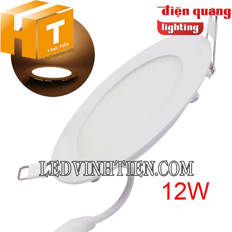 Đèn led panel tròn 12W Mega 12 Điện Quang