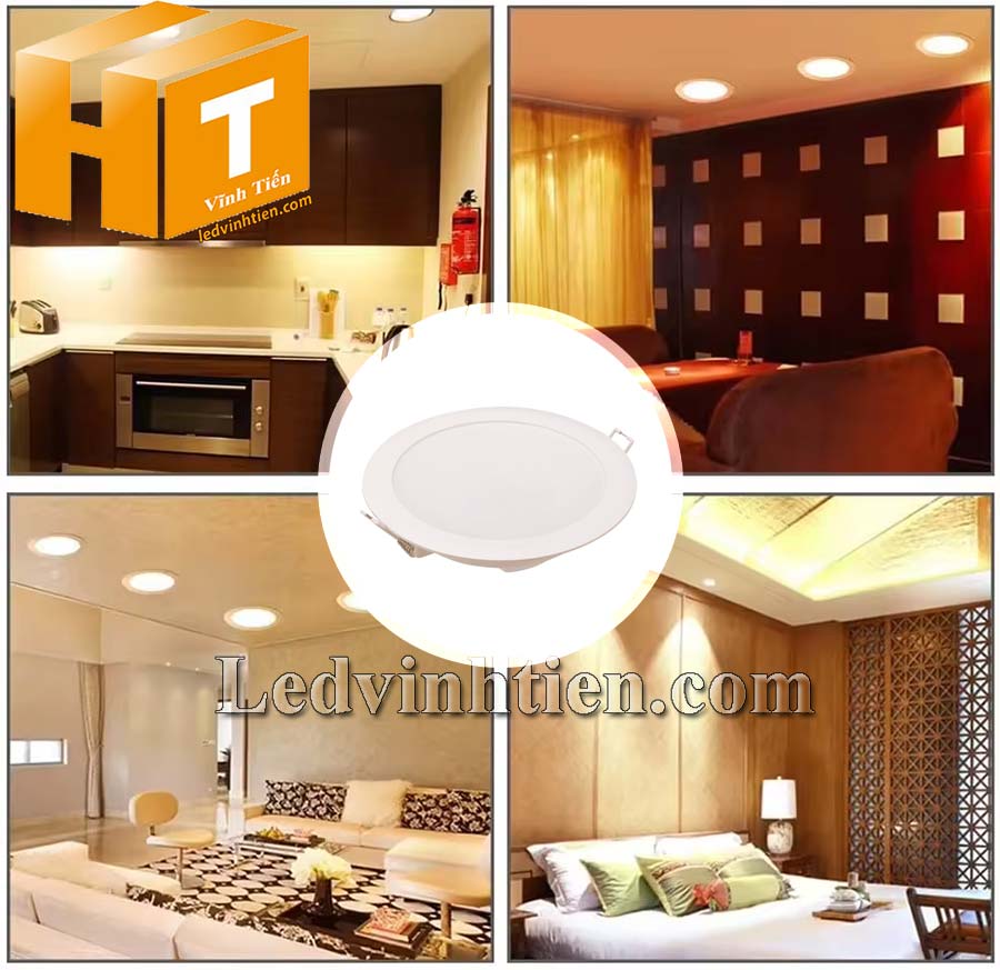 DN020B G3 LED12/CW 14W 220-240V D150 GM dùng chiếu sáng nhà phố, văn phòng, biệt thự