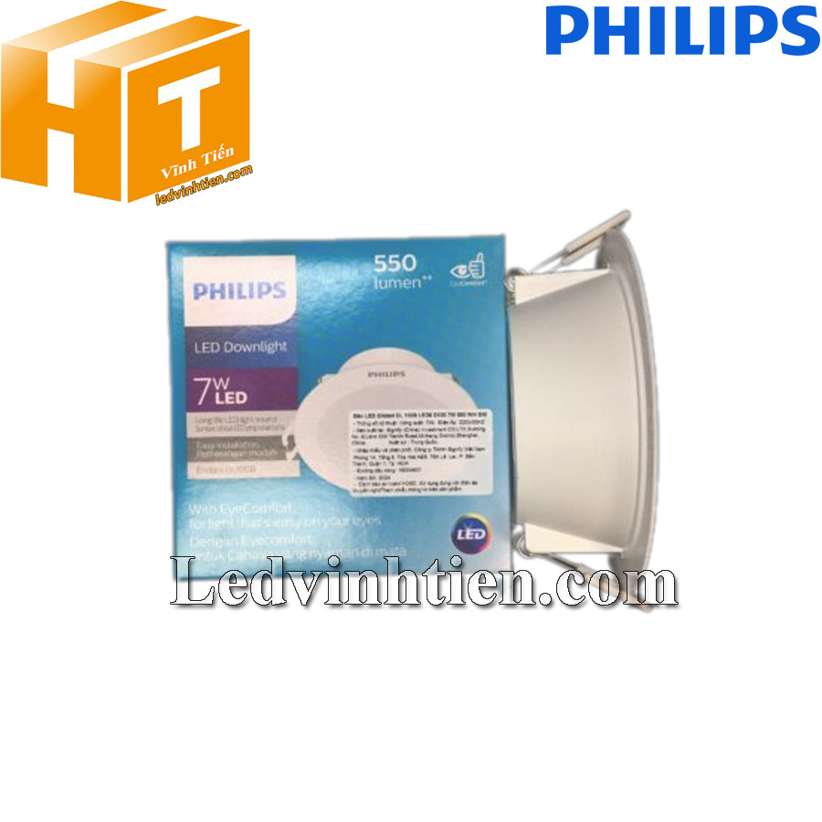 Mặt bên hông của đèn led âm trần Eridani DL190B