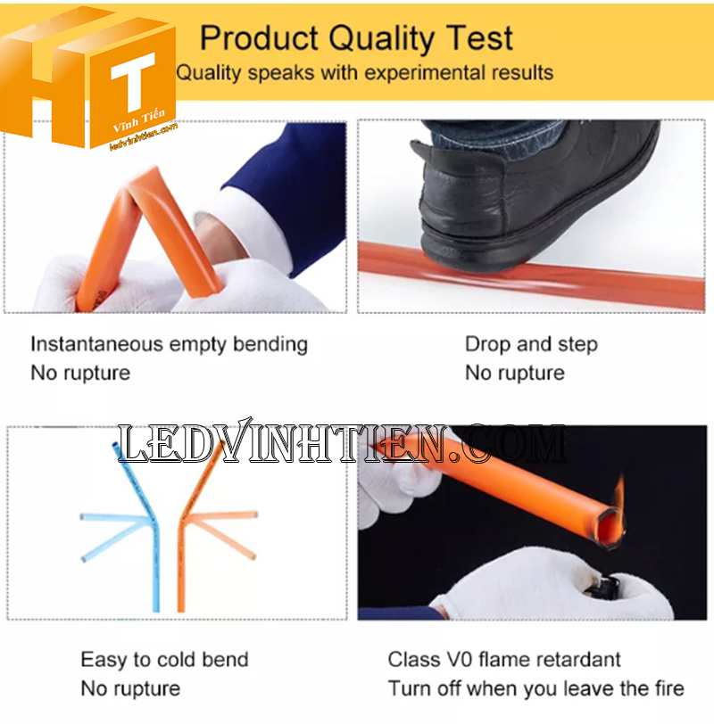 Hình ảnh ống ruột gà đàn hồi chịu va đập cao Sino Vanlock