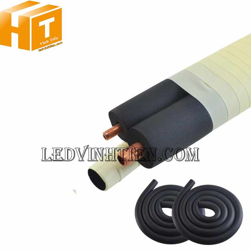 Gen cách nhiệt ống đồng, ledvinhtien.com