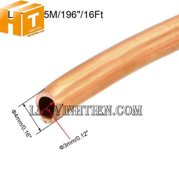 Dây cáp mao dẫn điều hòa giá rẻ, loại tốt, Ledvinhtien.com