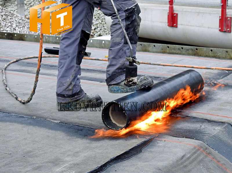 Các bước thi công giấy dầu chống thấm