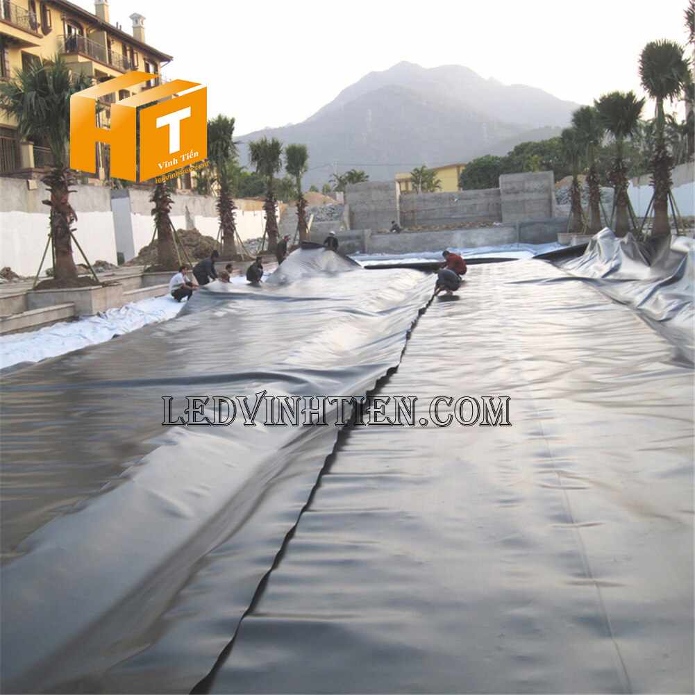 Màng HDPE loại tốt dùng làm lót đường, sân