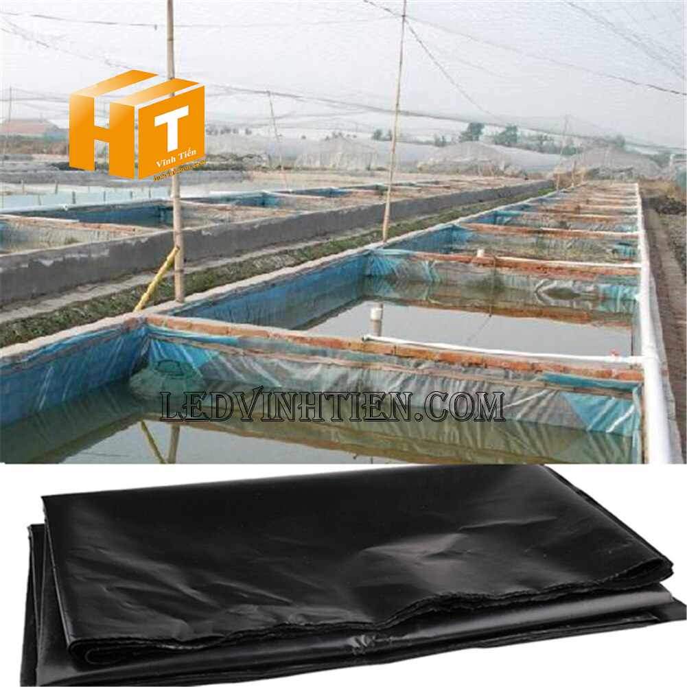 Màng chống thấm HDPE loại tốt dùng làm hồ nuôi tôm, cá