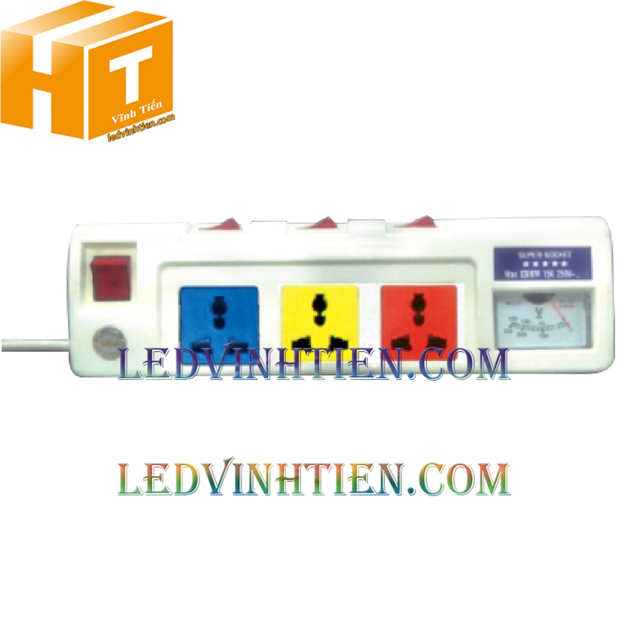 ổ cắm kéo dài lioa 3OFSS tại chợ kim biên