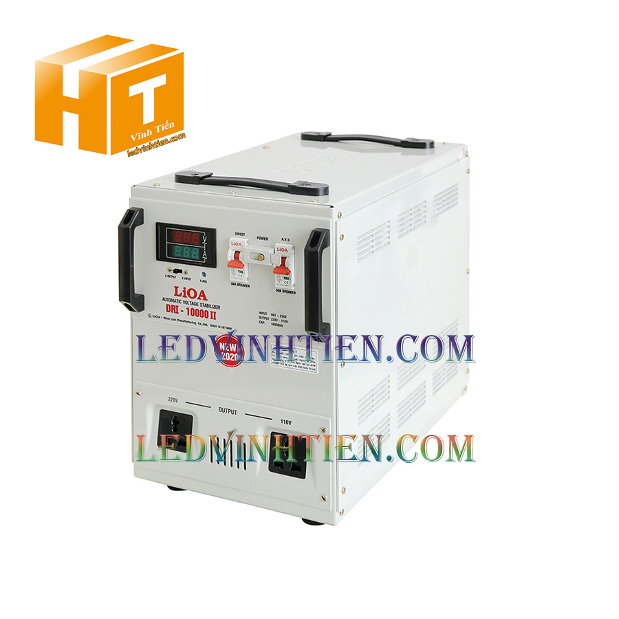 Ổn áp 1 pha lioa DRI-10000II giá sỉ