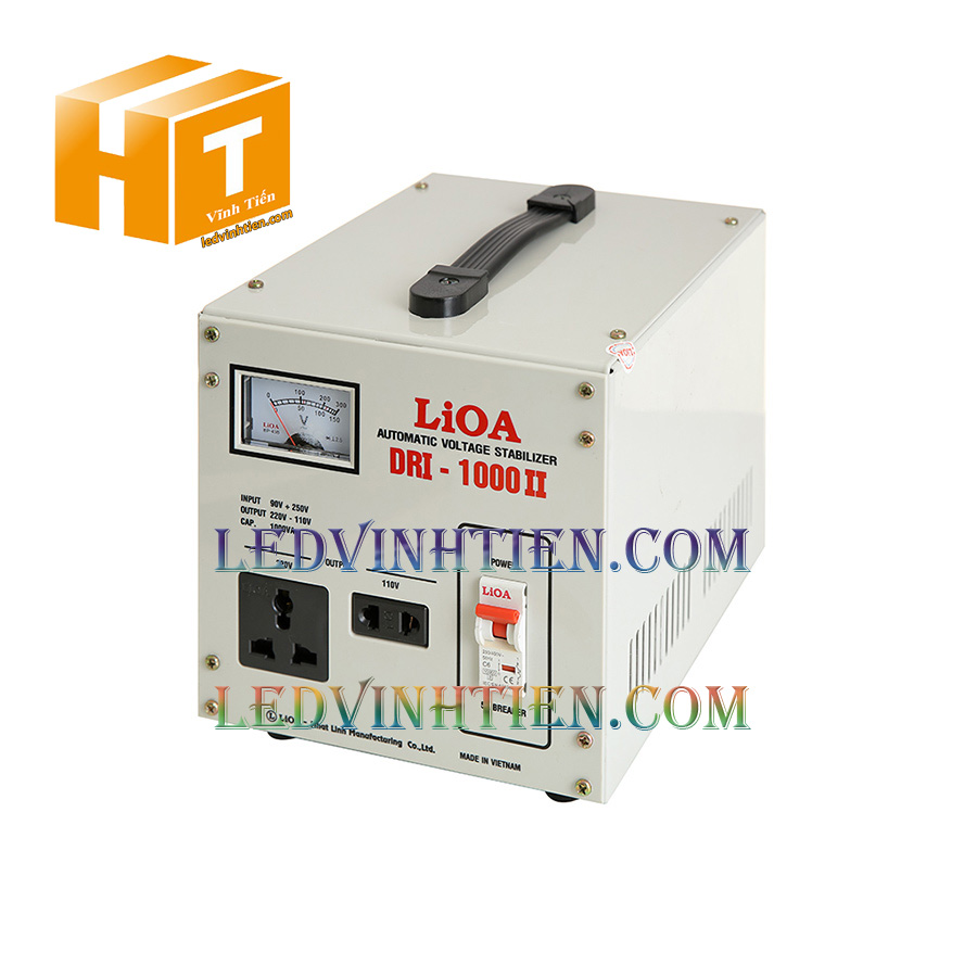 Ổn áp 1 pha lioa DRI-1000II giá sỉ