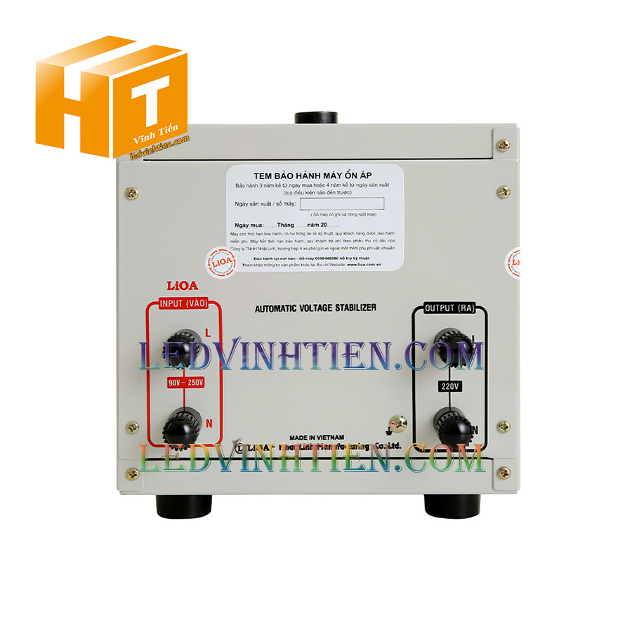 Ổn áp 1 pha lioa DRI-2000II tại tuy hòa phú yên