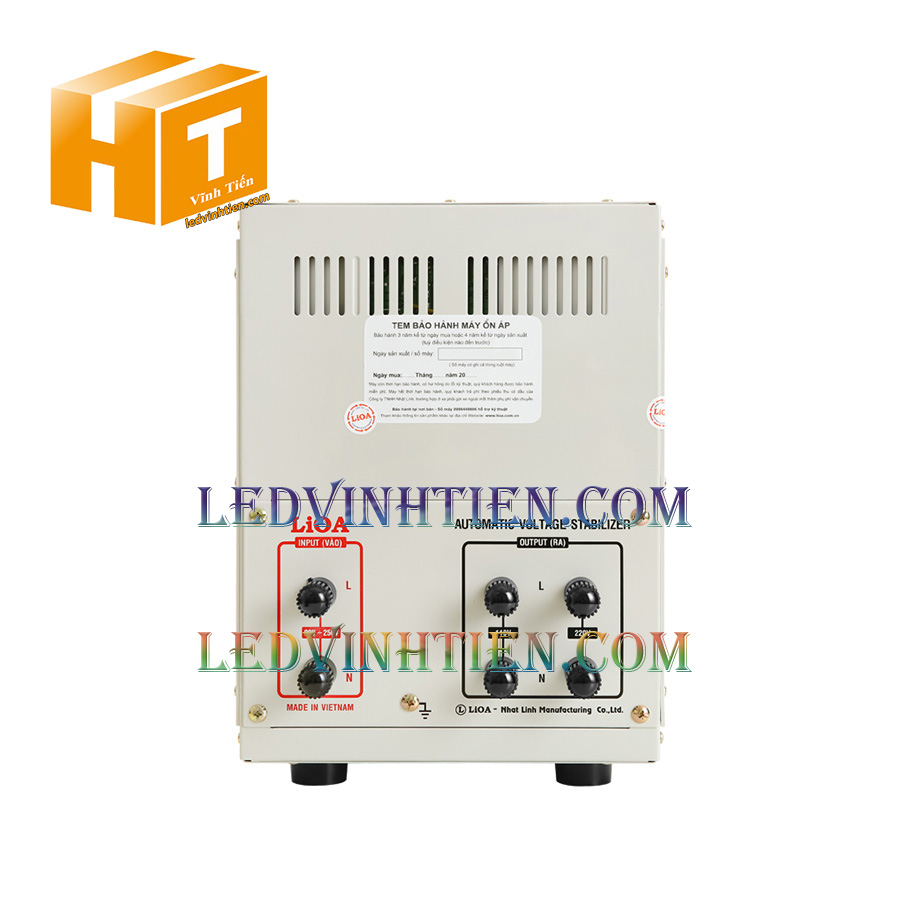 Bán ổn áp 1 pha  lioa DRI-3000II tại tp tuy hòa