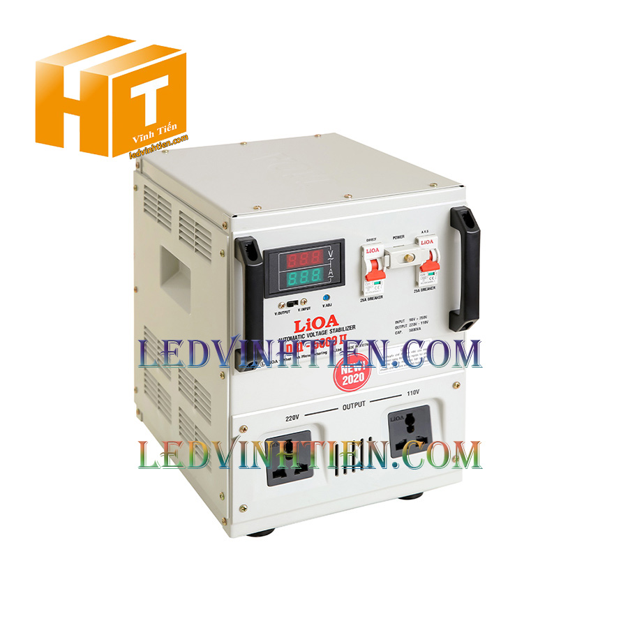 Bán ổn áp 1 pha lioa DRI-5000II giá sỉ tại phú yên