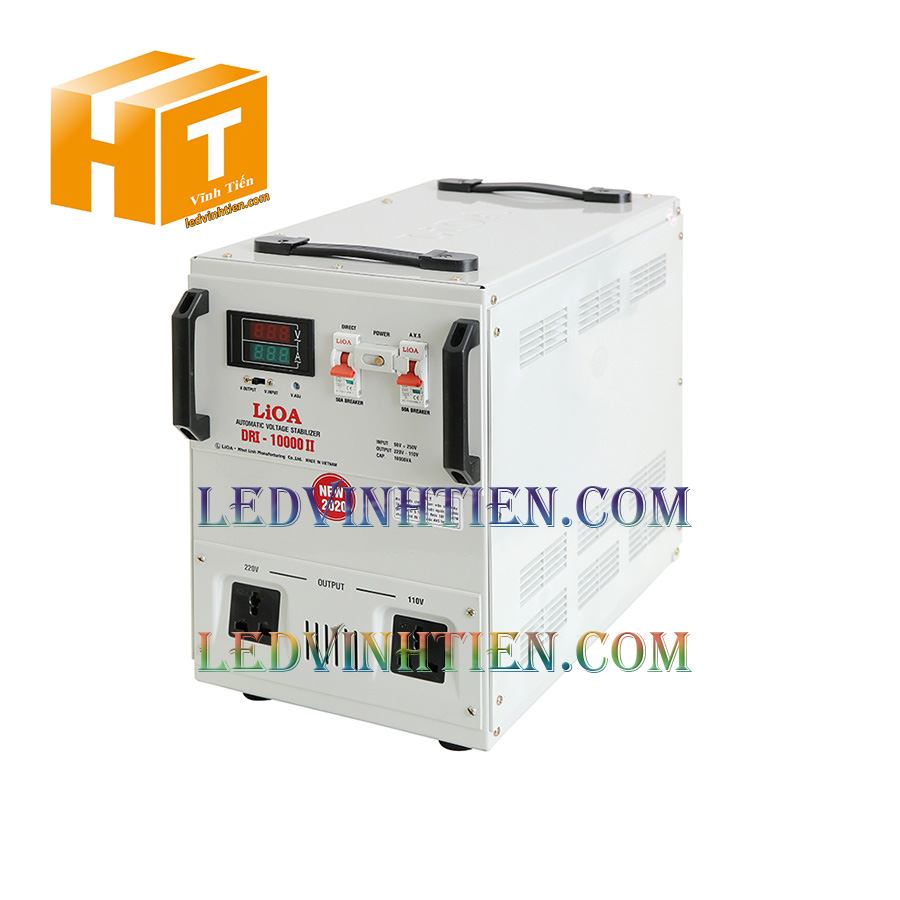 Ổn áp 1 pha lioa DRI-7500II tại phú yên