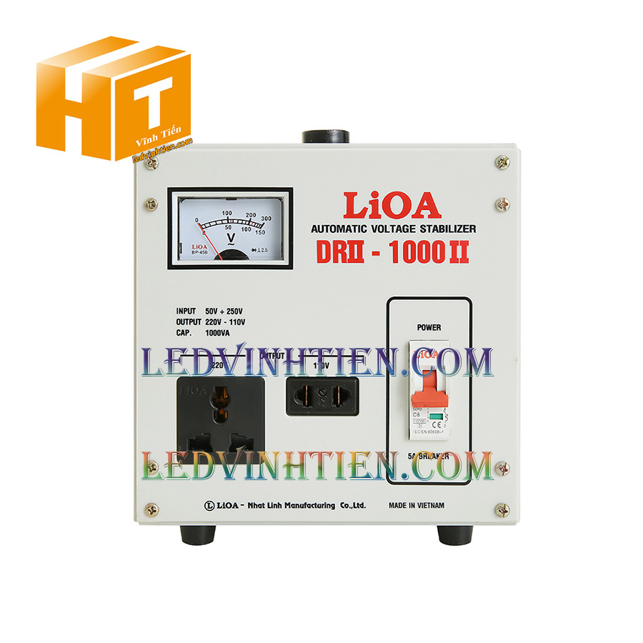 Bán ổn áp lioa 1 pha 1kVa tại phú yên