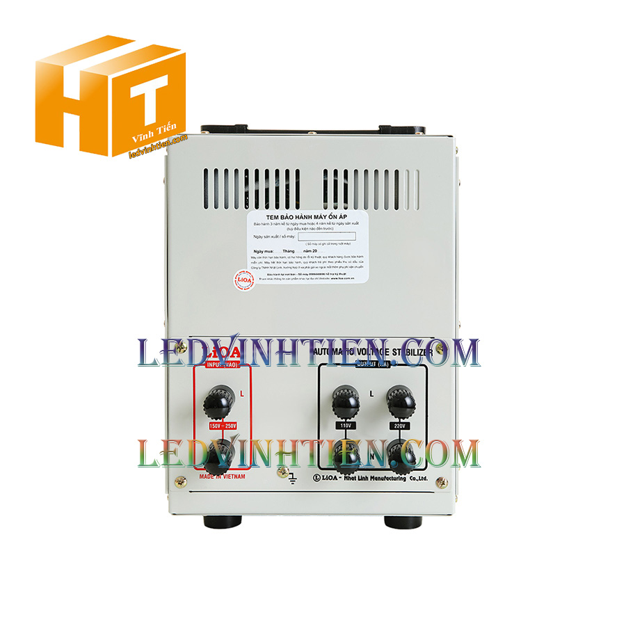 Bán ổn áp lioa 1 pha SH-1000II tại tuy hòa