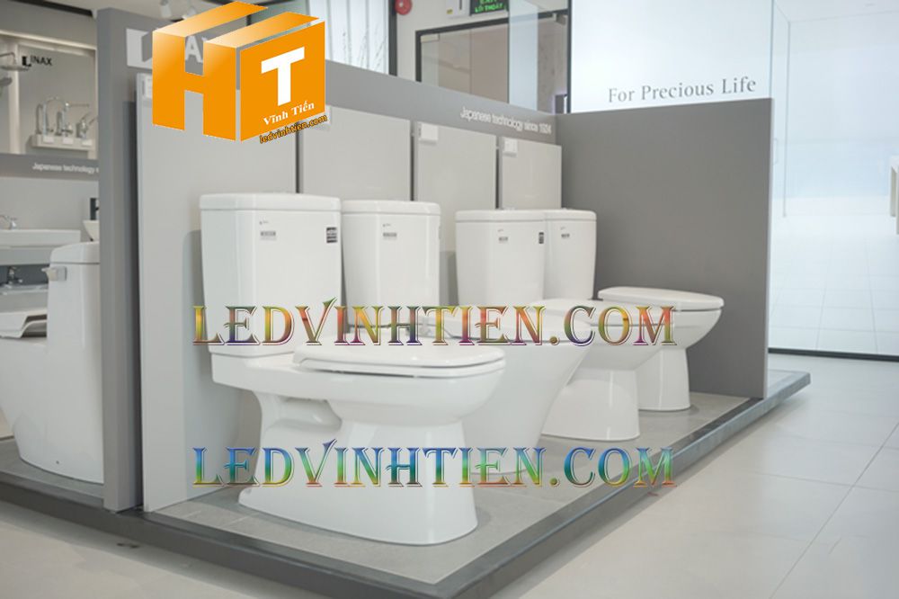 Phân phối sỉ bồn cầu 2 khối tại tuy hòa