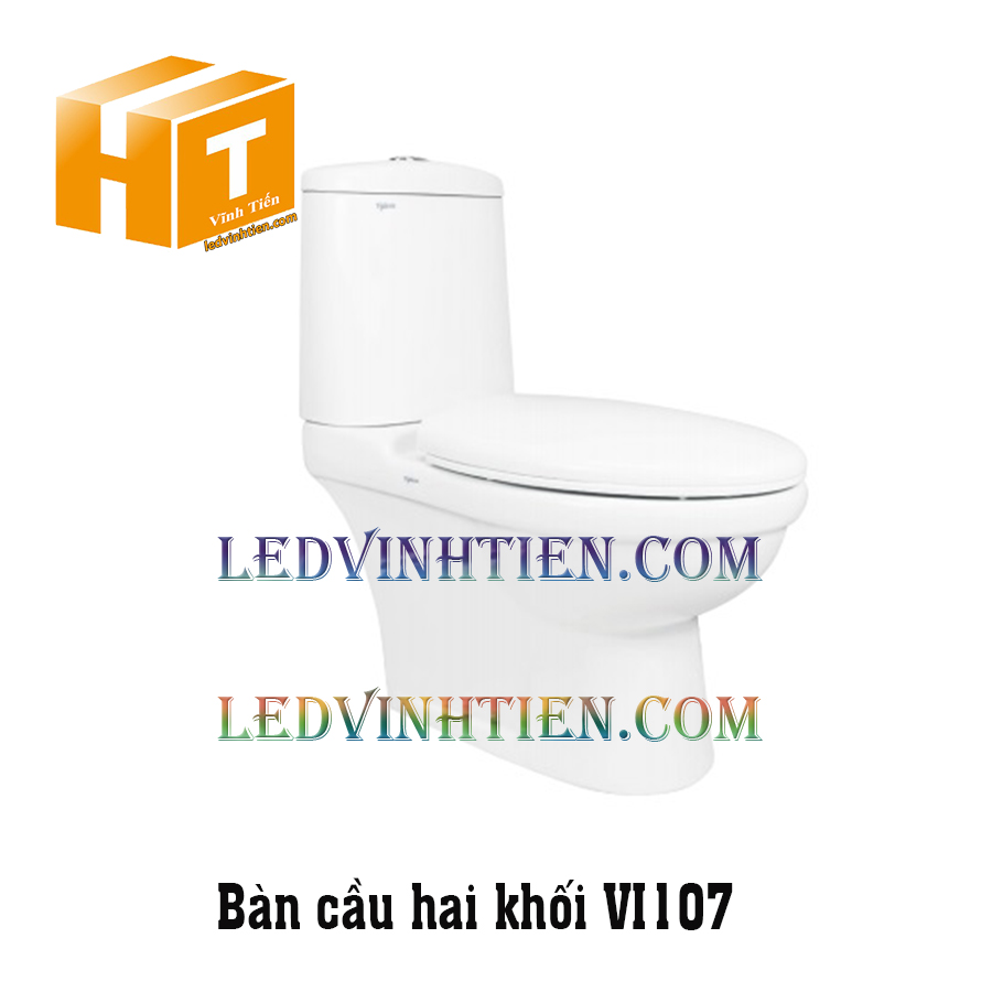 Bàn cầu 2 khối Viglacera VI107