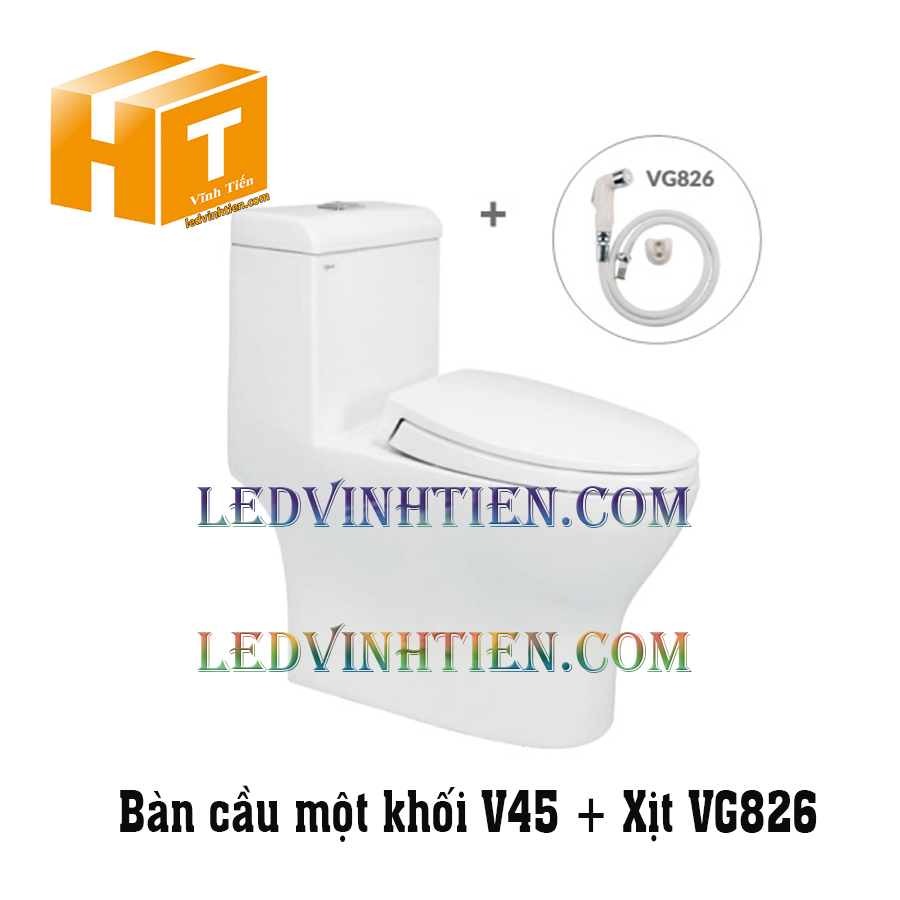 Bán bồn cầu 1 khối giá rẻ tại tuy hòa phú yên
