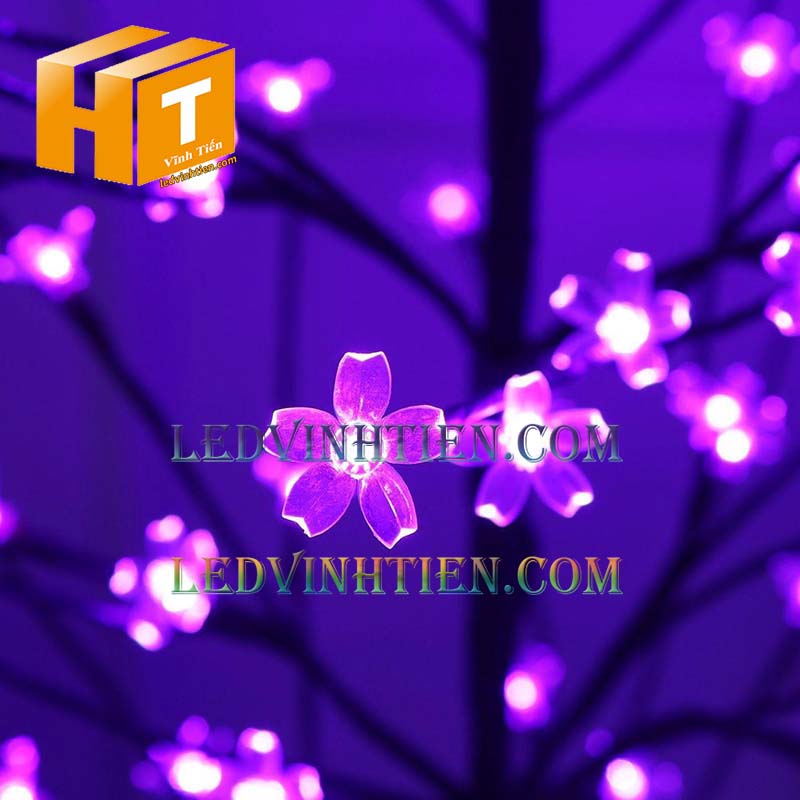 Cây hoa đào đèn led giá rẻ