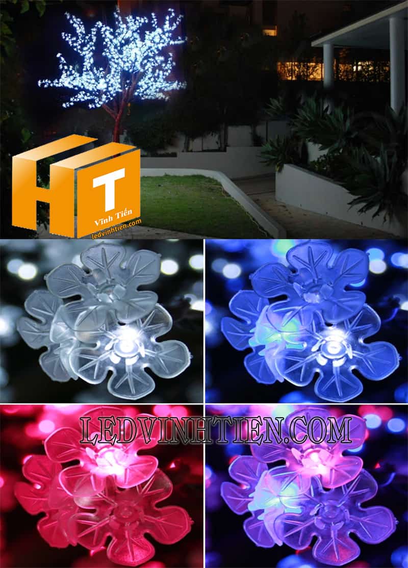 Cửa hàng bán cây hoa đào đèn led tại tuy hoà
