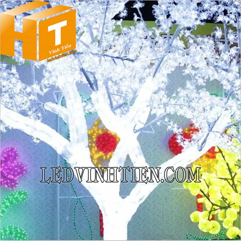 Phân phối sỉ cây hoa mai đèn led phú yên