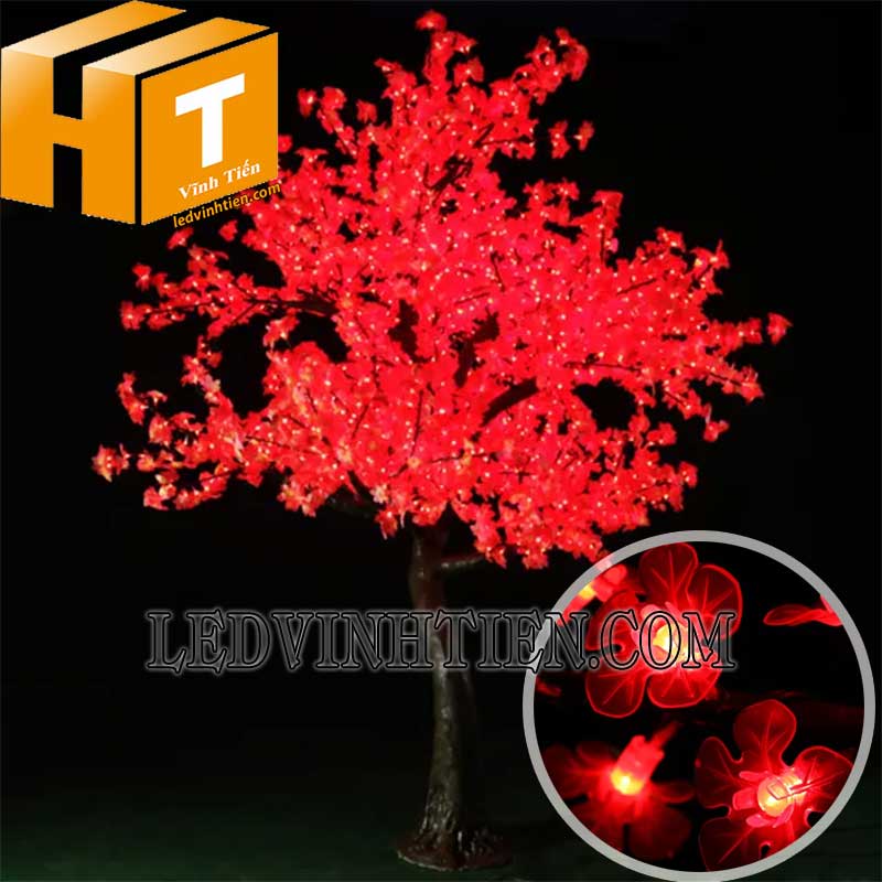 Cây hoa anh đào đèn led giá rẻ