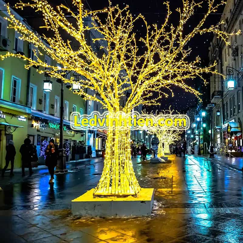 Cửa hàng bán cây hoa đèn led tại tuy hoà