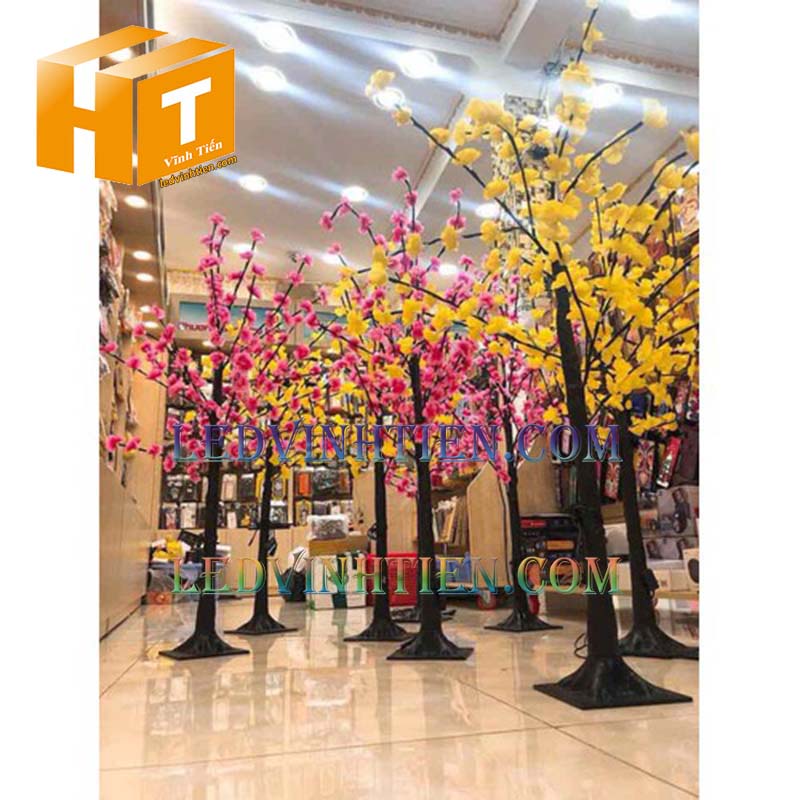 Công ty bán cây hoa đào đèn led tại phú yên