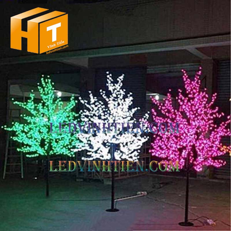 Cây hoa đào đèn led giá rẻ