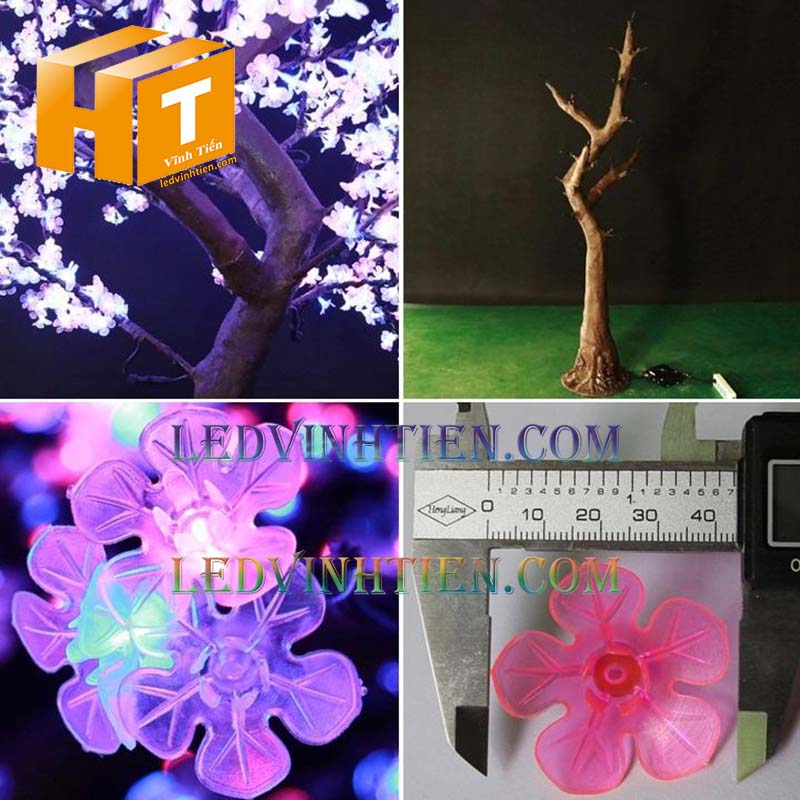 Cây hoa anh đào đèn led giá rẻ