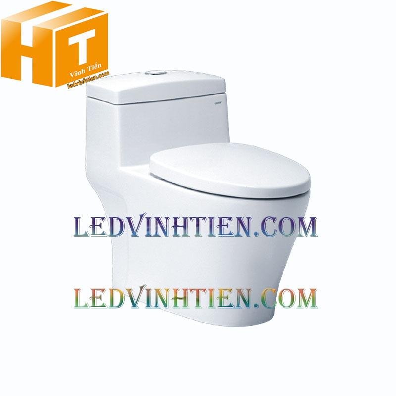 bán bàn cầu một khối nắp êm giá rẻ