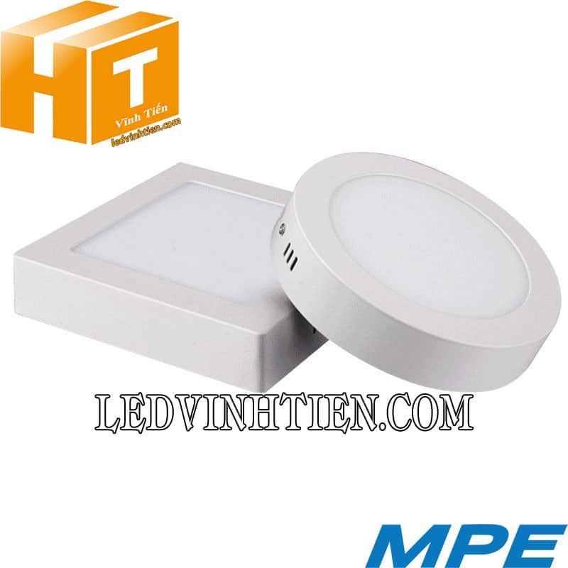 Đèn led panel ốp trần nổi tròn 3 màu 24w MPE