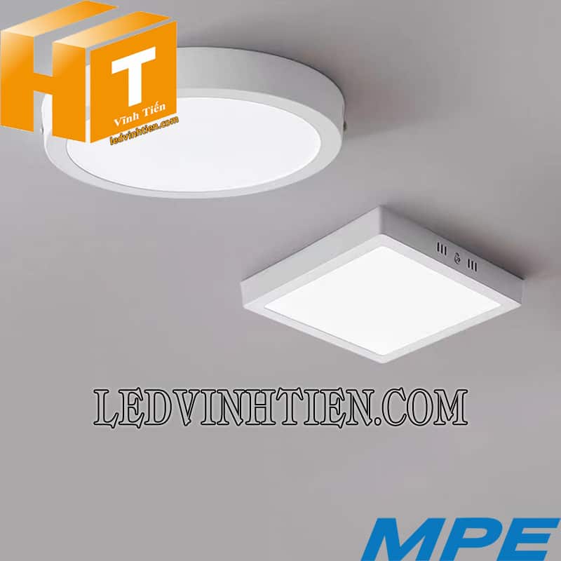  Đèn led panel tròn nổi 3 màu 24W giá rẻ