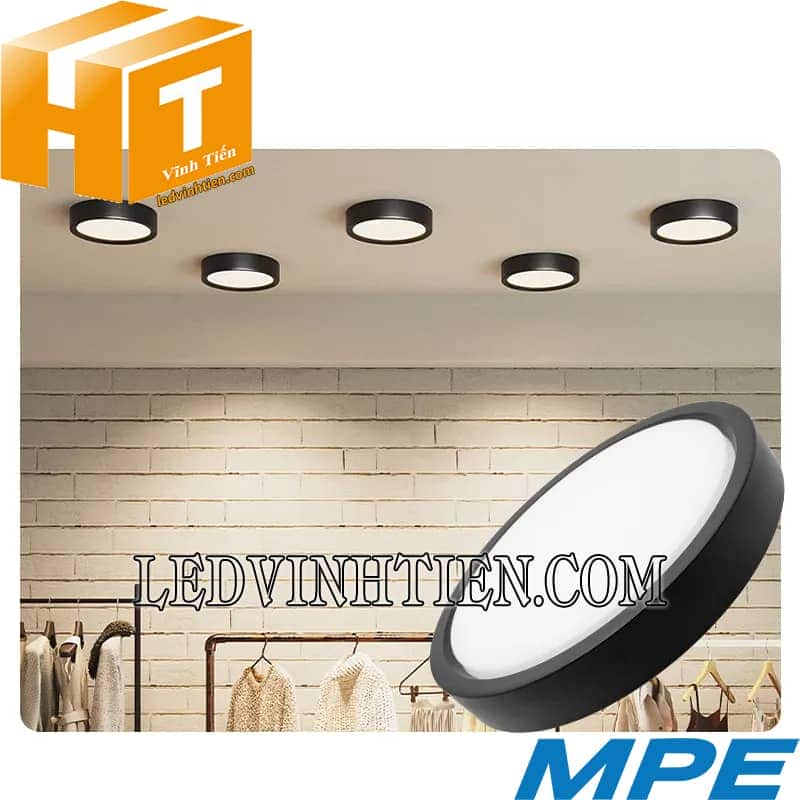 Đèn Led Panel Ốp Trần Nổi Viền Đen SRPLB-24W giá rẻ