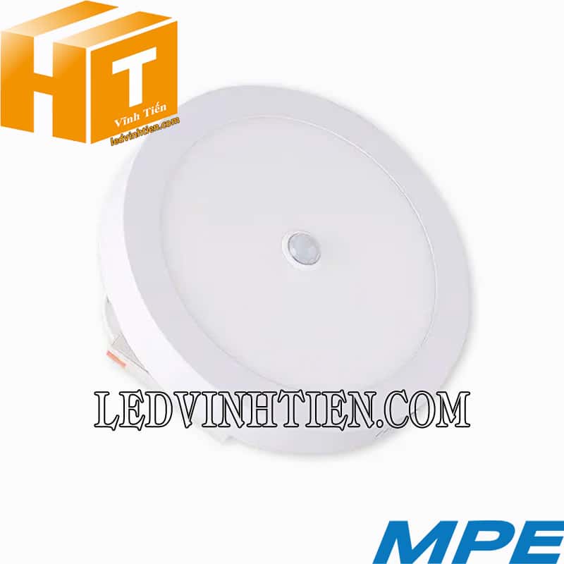 Đèn Led Panel Nổi Trần Cảm Biến Chuyển Động 12W Ø170 mm