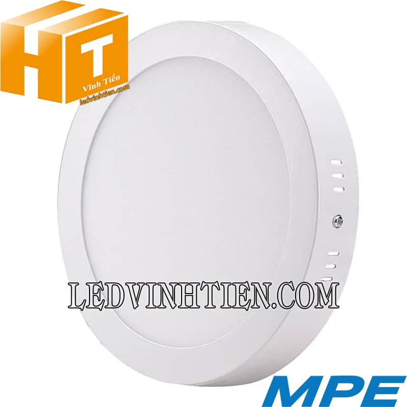 Đèn led panel ốp trần tròn nổi dimmer 24W ánh sáng trắng, vàng