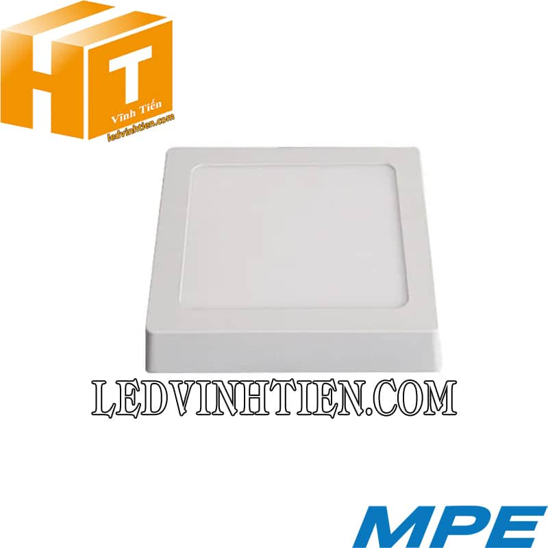 Đèn Led Panel Vuông Nổi Dimmer 6W ánh sáng trắng, vàng