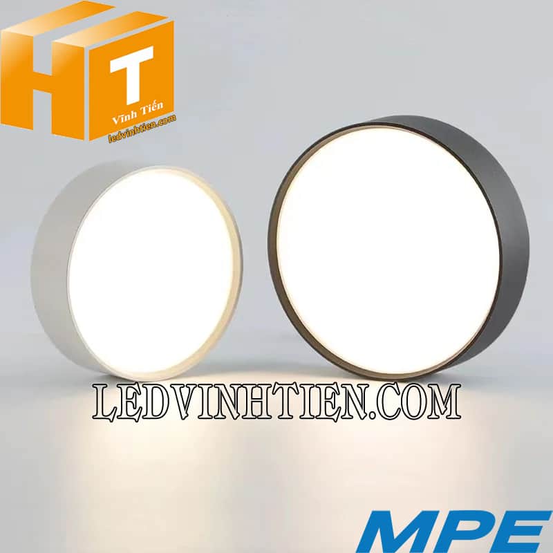 Đèn led ốp trần tràn viền 3 chế độ màu 24W